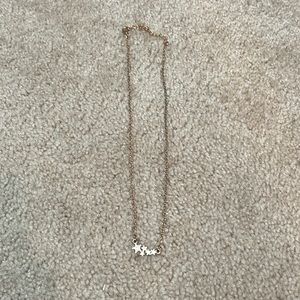 Star Pendent Necklace with Chain